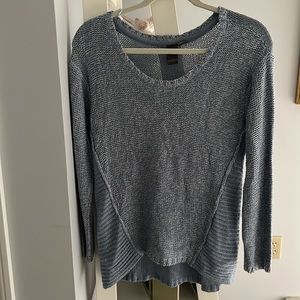 Francesca’s size S women’s blue knit sweater